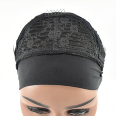 Deep Wave Band Wigs Human Hair Wig