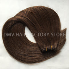 #4 Color 10A Straight Hair Flat Bundles