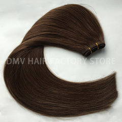 #4 Color 10A Straight Hair Flat Bundles