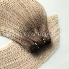 #50T55 Color 10A Straight Hair Flat Bundles