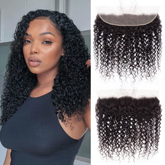 13x4 HD Lace Frontal Curly Hair High Quality Virgin Hair