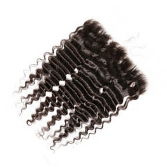 13x4 HD Lace Frontal Deep Wave Hair High Quality Virgin Hair