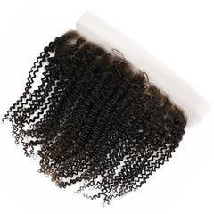 13x4 HD Lace Frontal Kinky Curly Hair High Quality Virgin Hair