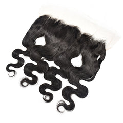 13x4 Transparent Lace Frontal Body Wave Hair High Quality Virgin Hair