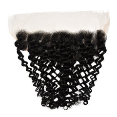 13x4 Transparent Lace Frontal Curly Hair High Quality Virgin Hair