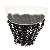 13x4 Transparent Lace Frontal Curly Hair High Quality Virgin Hair
