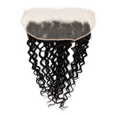 13x4 Transparent Lace Frontal Water Wave Hair High Quality Virgin Hair