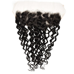 13x4 Transparent Lace Frontal Water Wave Hair High Quality Virgin Hair