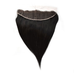 Raw Hair Straight Hair 3 Bundles With 13x4 HD Lace Frontal High Quality Hair