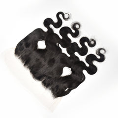13x6 Transparent Lace Frontal Body Wave Hair High Quality Virgin Hair