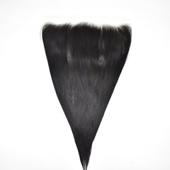13x6 Transparent Lace Frontal Straight Hair High Quality Virgin Hair