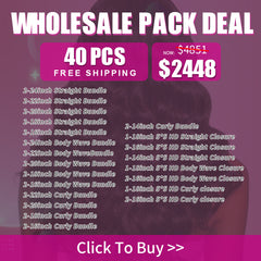 Wholesale Pack Deal 40 PCS $2448 Free Shipping