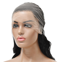 Body Wave 13x4 Transparent Lace Front Wigs Human Hair Wig 180%
