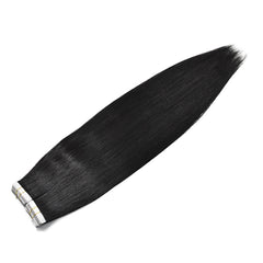 Straight Tape In Hair Extensions Virgin Human Hair 50g