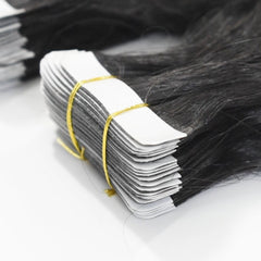 Straight Tape In Hair Extensions Virgin Human Hair 50g