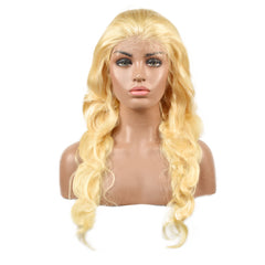 Blonde Body Wave 5x5 HD Lace Closure Wigs Human Hair Wig 180%