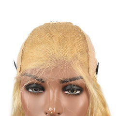 Blonde Body Wave 5x5 HD Lace Closure Wigs Human Hair Wig 180%