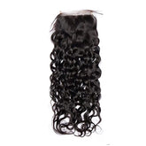 4x4 HD Lace Closure Water Wave Hair High Quality Virgin Hair