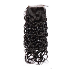 4x4 HD Lace Closure Water Wave Hair High Quality Virgin Hair