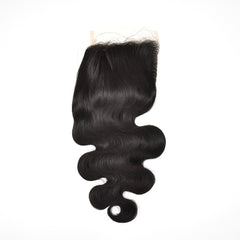5x5 Transparent Lace Closure Body Wave Hair High Quality Virgin Hair
