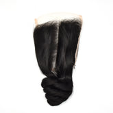 5x5 Transparent Lace Closure Loose Wave Hair High Quality Virgin Hair