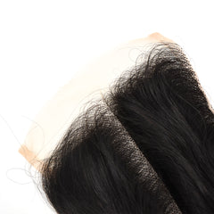 5x5 Transparent Lace Closure Loose Wave Hair High Quality Virgin Hair
