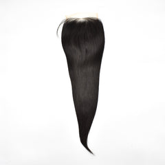 5x5 Transparent Lace Closure Straight Hair High Quality Virgin Hair
