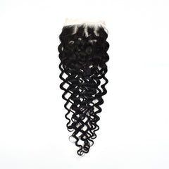 5x5 HD Lace Closure Water Wave Hair High Quality Virgin Hair
