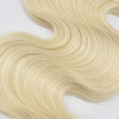 Blonde Color #613 Body Wave Tape In Hair Extensions Virgin Human Hair