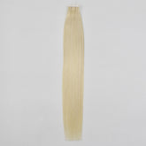 Blonde Color #613 Straight Tape In Hair Extensions Virgin Human Hair