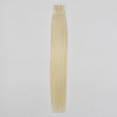Blonde Color #613 Straight Tape In Hair Extensions Virgin Human Hair