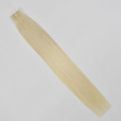 Blonde Color #613 Straight Tape In Hair Extensions Virgin Human Hair