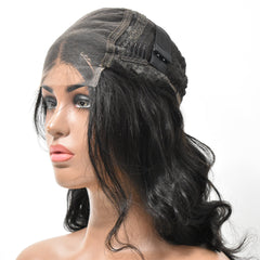 Body Wave Ready To Wear 5x5 HD Lace Closure Wigs 200% High Density Baby Hair Human Hair Wig