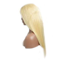 Blonde Straight 5x5 HD Lace Closure Wigs Human Hair Wig 180%