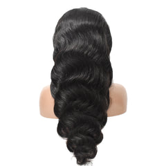 Body Wave 13×4 Transparent Lace Front Wigs Human Hair Wig 150%