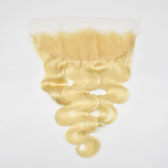 613 Blonde Color 13x4 HD Lace Frontal Body Wave Hair High Quality Virgin Hair