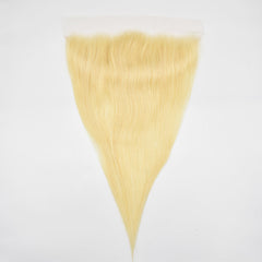 613 Blonde Color 13x6 HD Lace Frontal Straight Hair High Quality Virgin Hair