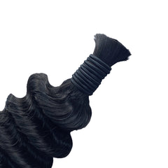 10A Brazillian Hair Deep Wave Bulk Hair High Quality Virgin Hair