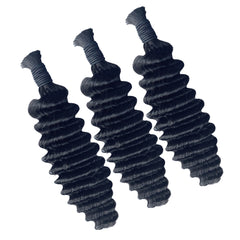 10A Brazillian Hair Deep Wave Bulk Hair High Quality Virgin Hair