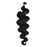 Body Wave Flat Tip Hair Extensions Virgin Human Hair 50g