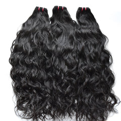 Indian Raw Hair Wavy Natural Wave Hair High Quality Hair