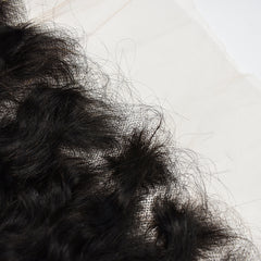 Raw Hair Water Wave Hair 3 Bundles With 13x4 Transparent Lace Frontal High Quality Hair