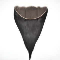 Raw Hair Straight Hair 3 Bundles With 13x6 Transparent Lace Frontal High Quality Hair