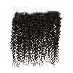 Raw Hair Curly Hair 3 Bundles With 13x4 HD Lace Frontal High Quality Hair
