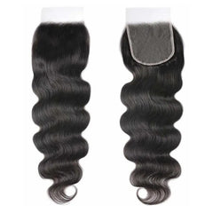 Body Wave Hair 3 Bundles With 4x4 HD Lace Closure High Quality Virgin Hair