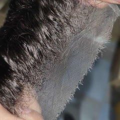 Water Wave Hair 3 Bundles With 6x6 HD Lace Closure High Quality Virgin Hair