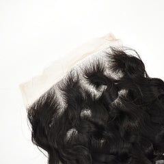 Raw Hair Water Wave Hair 3 Bundles With 5x5 HD Lace Closure High Quality Hair