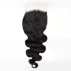 Raw Hair Body Wave Hair 3 Bundles With 6x6 HD Lace Closure High Quality Hair