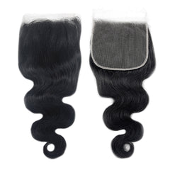 Body Wave Hair 3 Bundles With 7x7 HD Lace Closure High Quality Virgin Hair