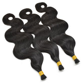 Body Wave I Tip Hair Extensions Virgin Human Hair 50g